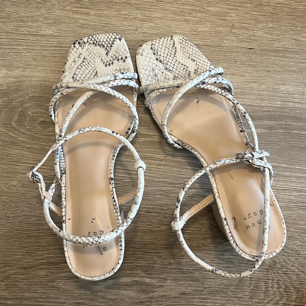 Target SnakeSkin Heels